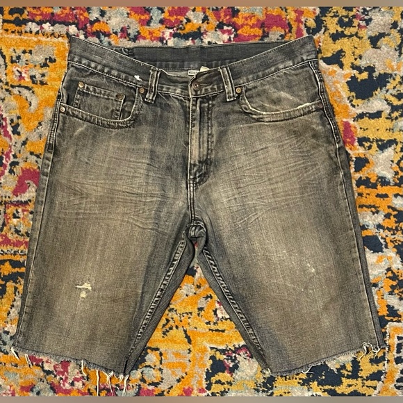 Flypaper Other - Flypaper Denim Jean Shorts Distressed Cut-Off Size 33